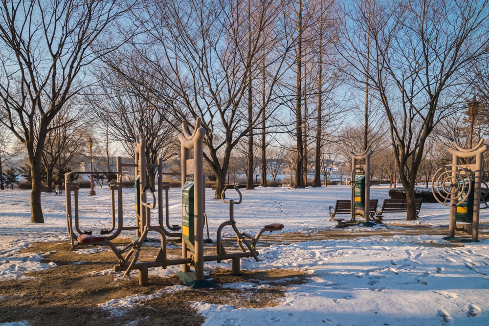 신륵사 관광지 공원