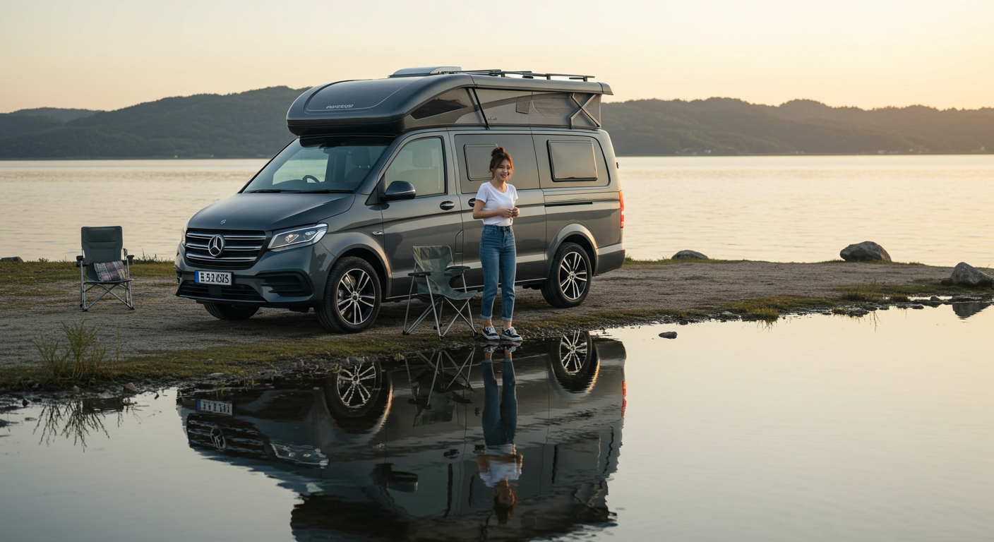 캠핑카 전기설비 &amp; 배터리 설치비용