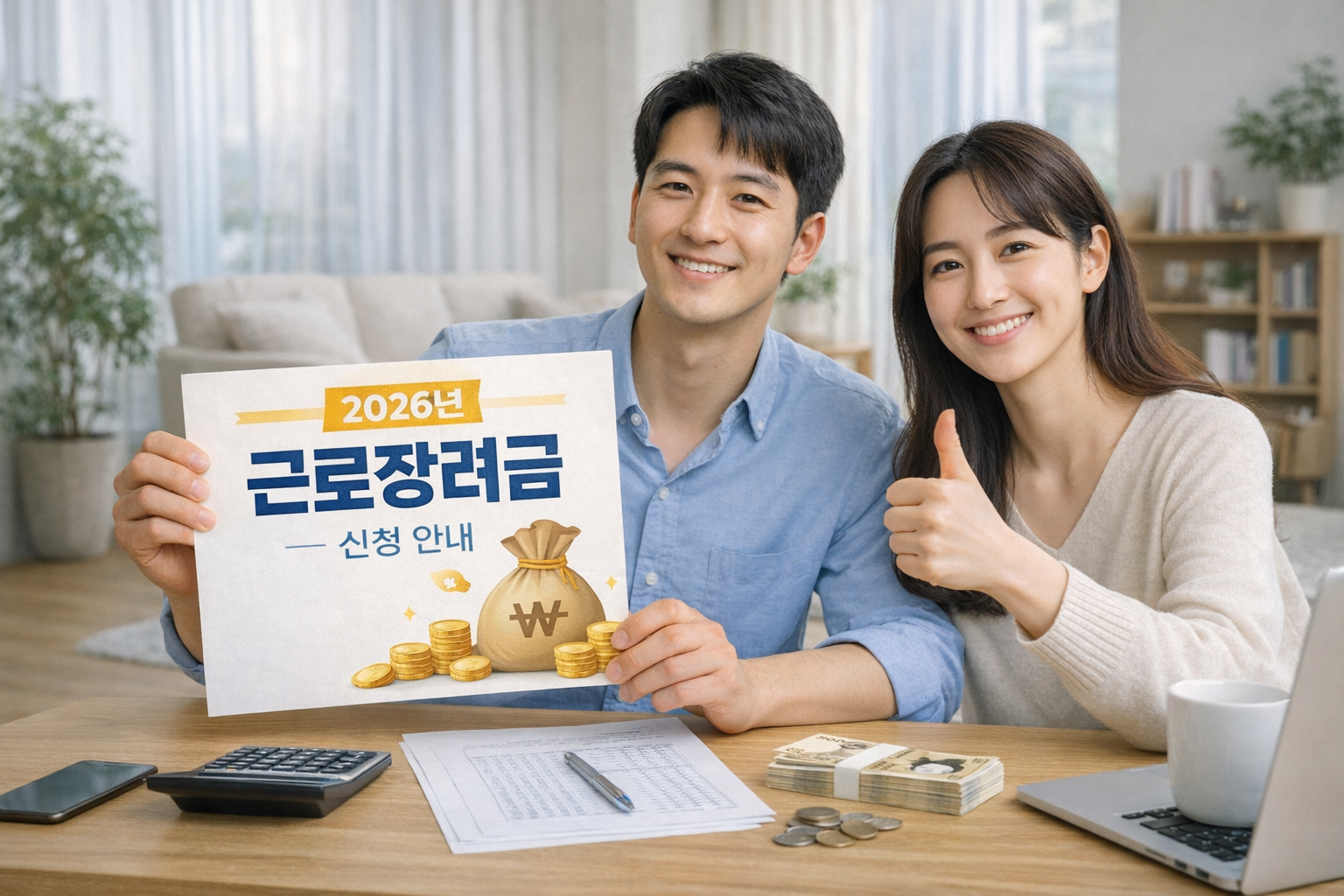 근로장려금, 신청안내, 지원금신청