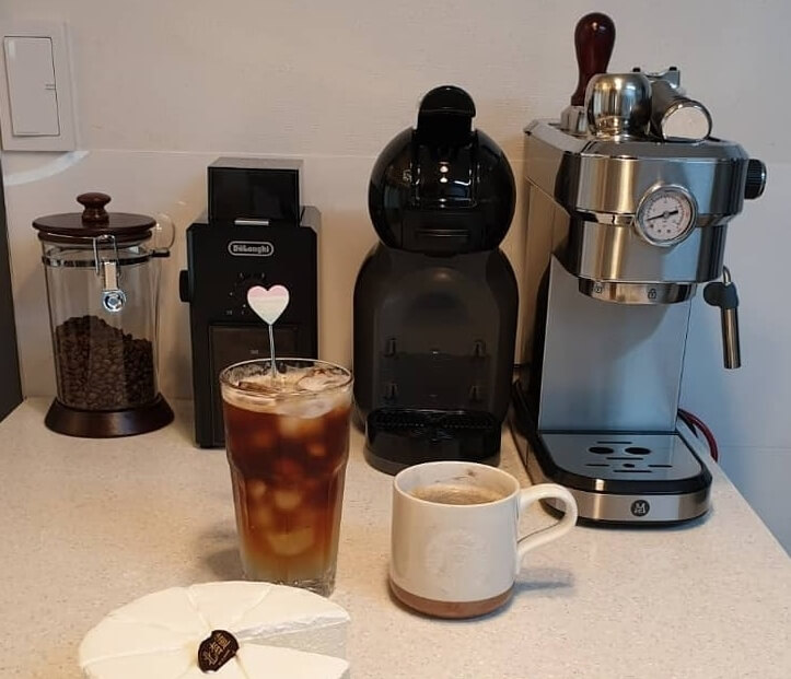 커피 머신 내가 가진 커피 종류들