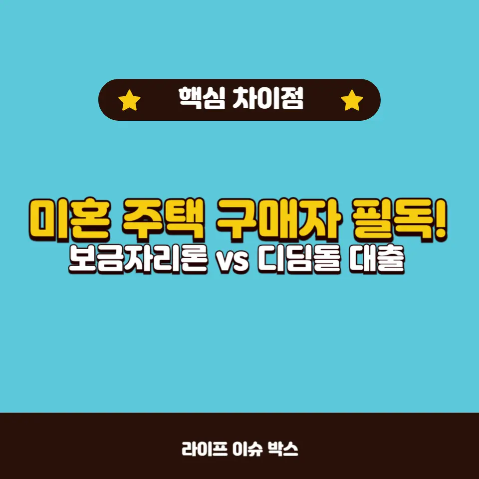 신혼부부 디딤돌 대출이 가능한가?