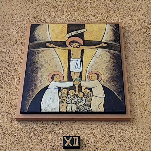 서울 삼각지성당 십자가의 길