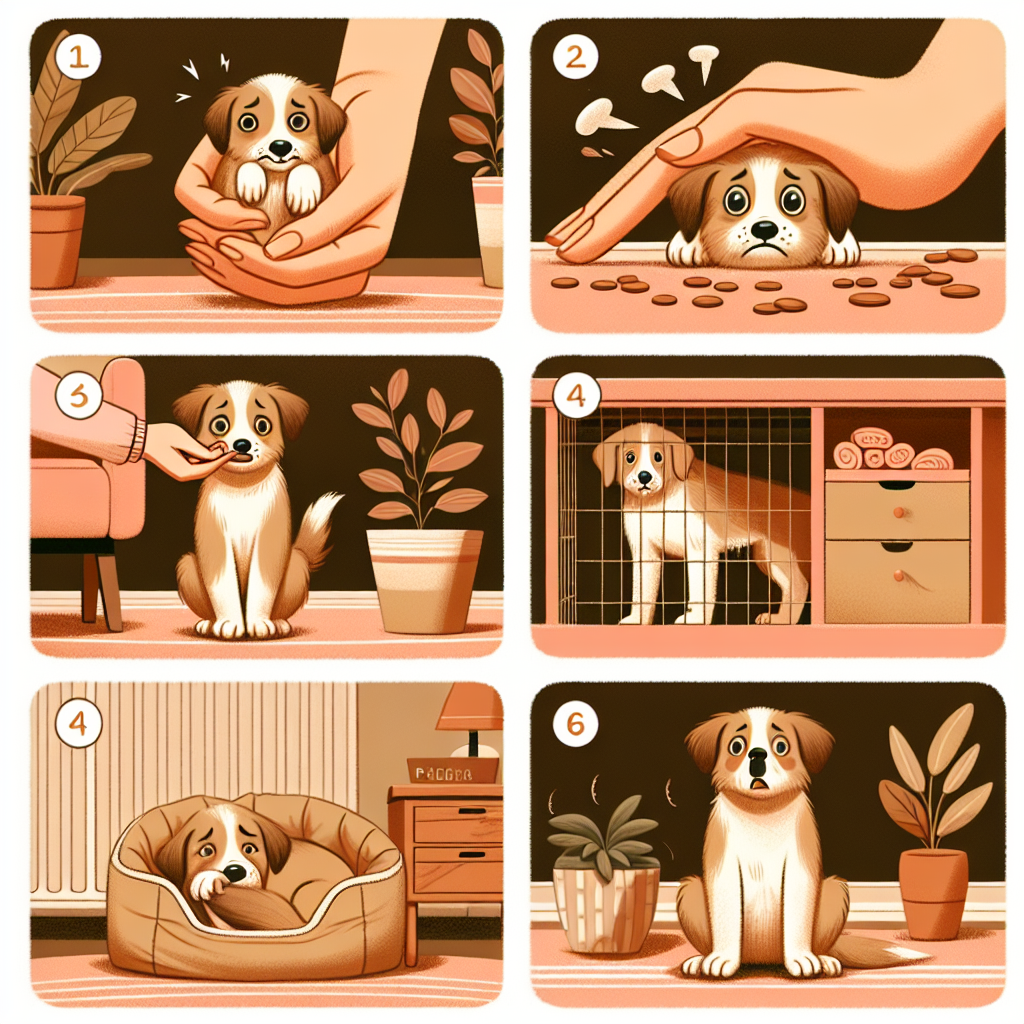 반려견 불안: 강아지가 스트레스 받는 5가지 신호와 개를 진정시키는 방법