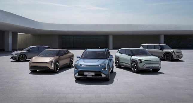 기아자동차 EV 시리즈 사진 컷.