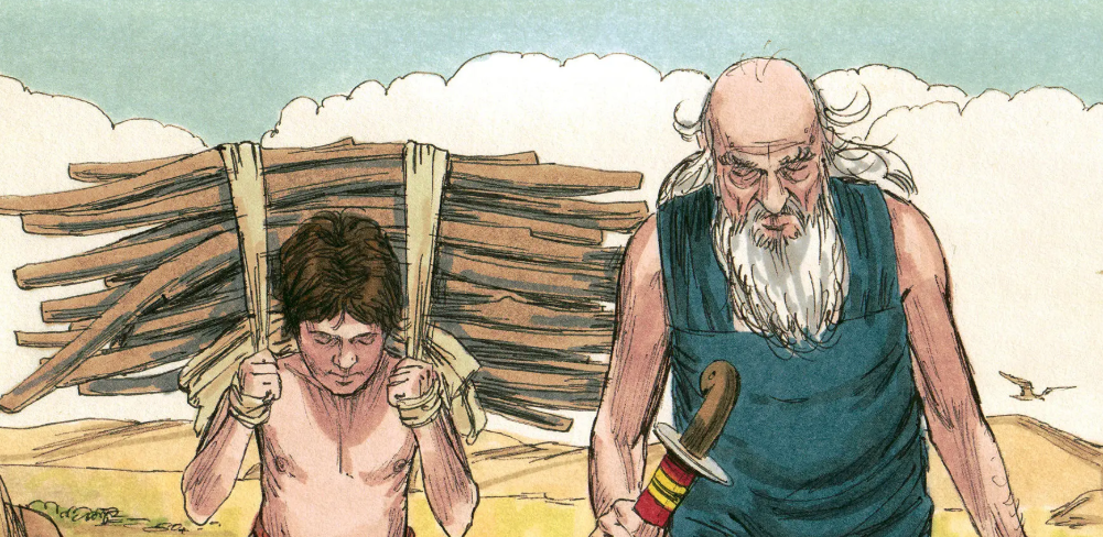 아브라함과 이삭 사진