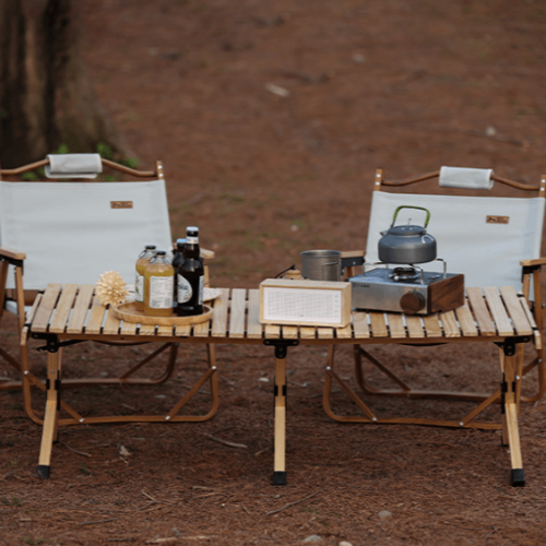 캠핑 테이블과 의자
