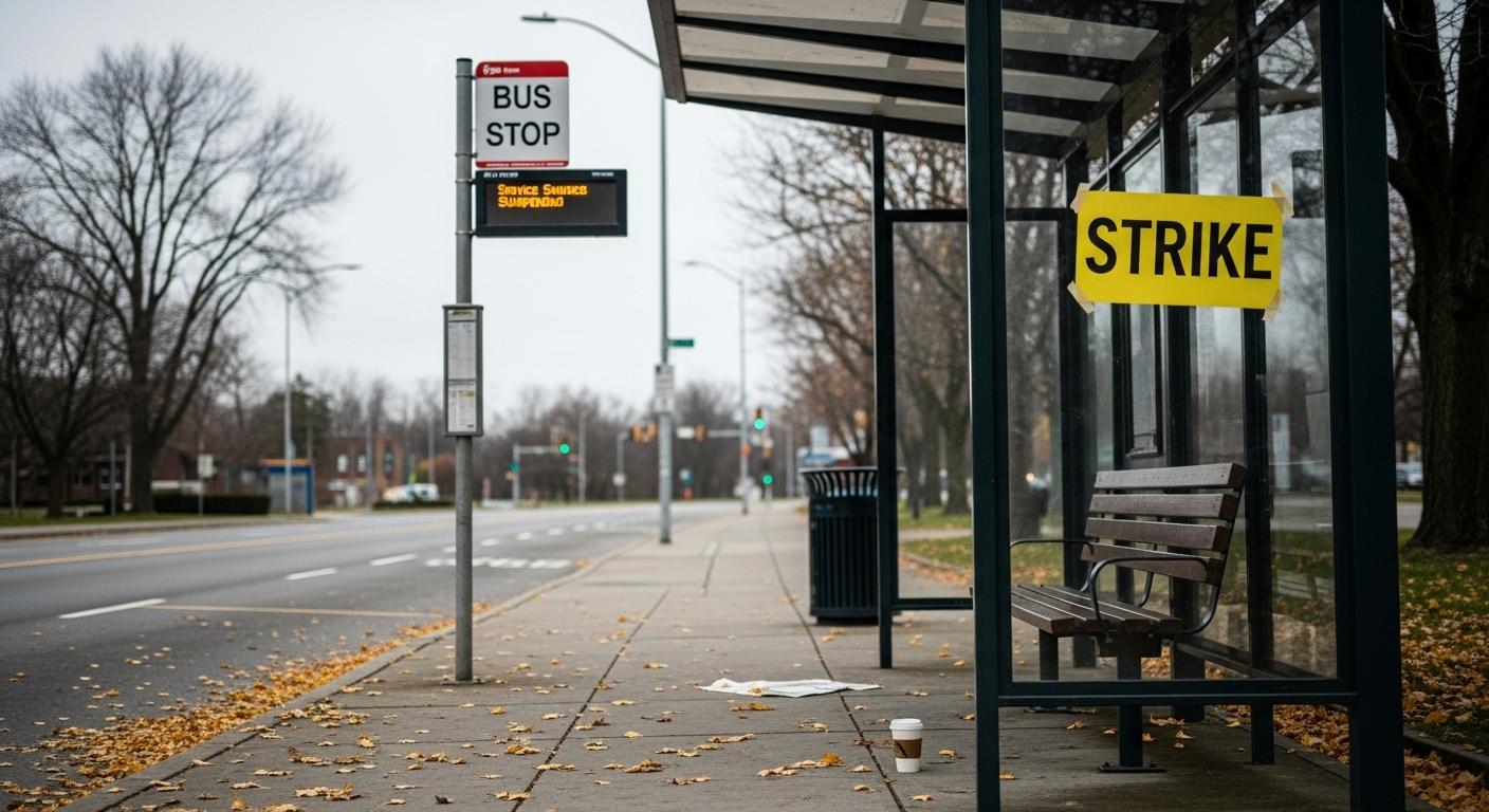 버스 파업 쟁점