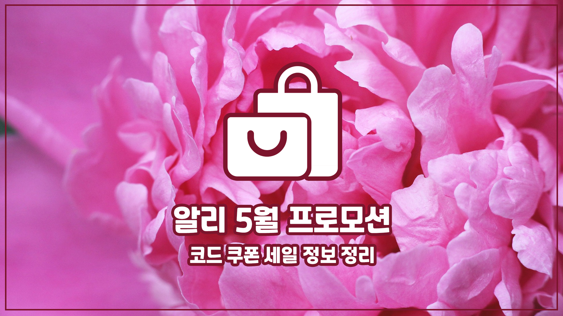 알리익스프레스 세일 5월 정리