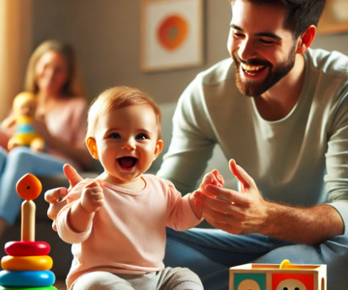 아기의 신체 인지 사회성 발달 놀이