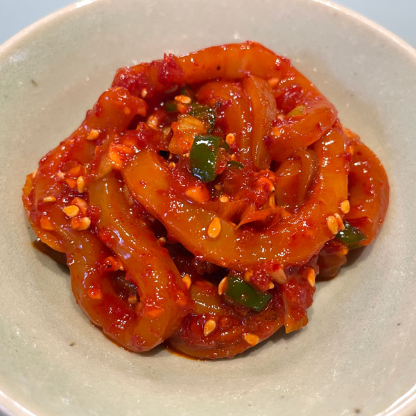 오징어 젓갈 무침