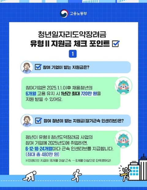 청년근속인센티브 조건 신청방법 대상 지급금액