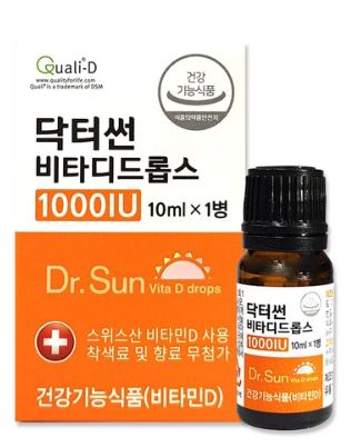 닥터썬 비타디드롭스 1000IU&#44; 10ml&#44; 1개