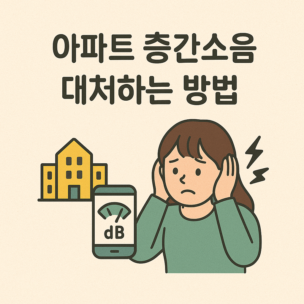 소음 민원 넣는 법