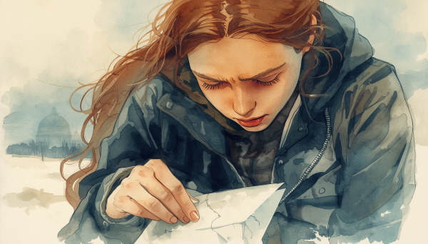 INFP는 진심과 가치, 그리고 의미를 중요하게 생각하는 유형입니다. 그래서 자신의 진심이 이해받지 못하거나, 소중하게 여기던 가치가 무너질 때 깊은 절망을 경험할 수 있습니다에 관한 그림입니다