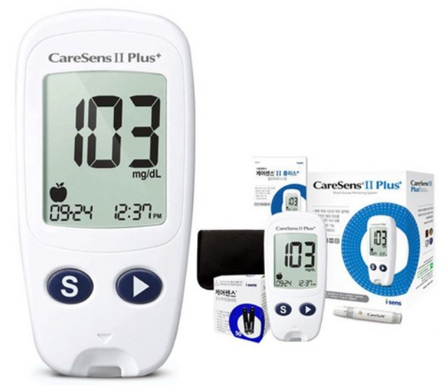 케어센스2 혈당 측정기 풀세트