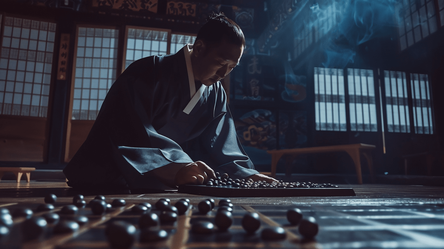 바둑을-연구중인-남자