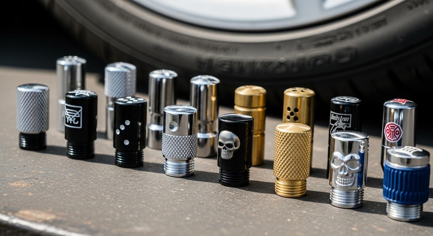 자동차 타이어 마개 캡