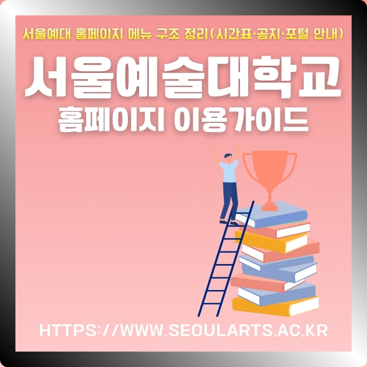 서울예술대학교 공식 포털 이용가이드 글의 섬네일