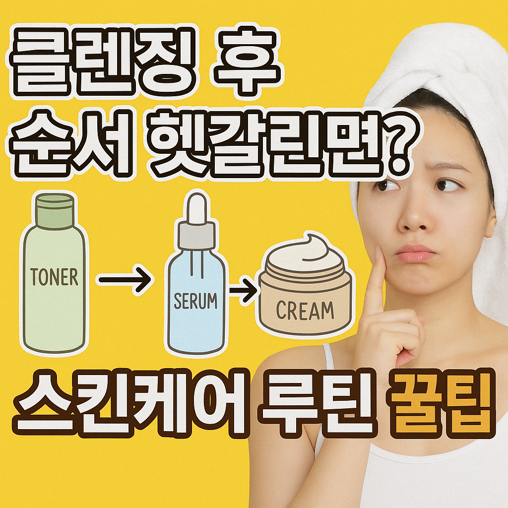 스킨케어 루틴