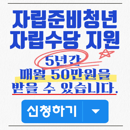 자립준비청년 자립수당