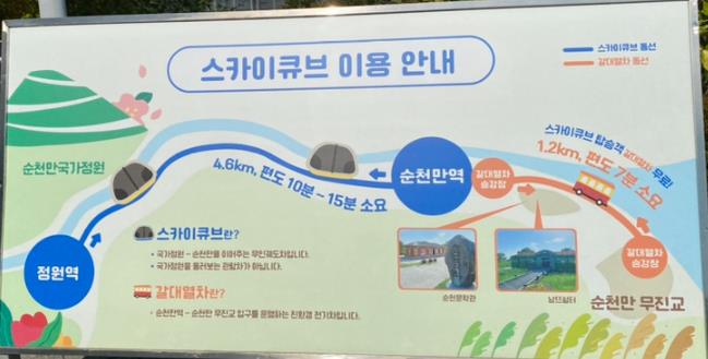 2024 순천만 국가정원 스카이큐브