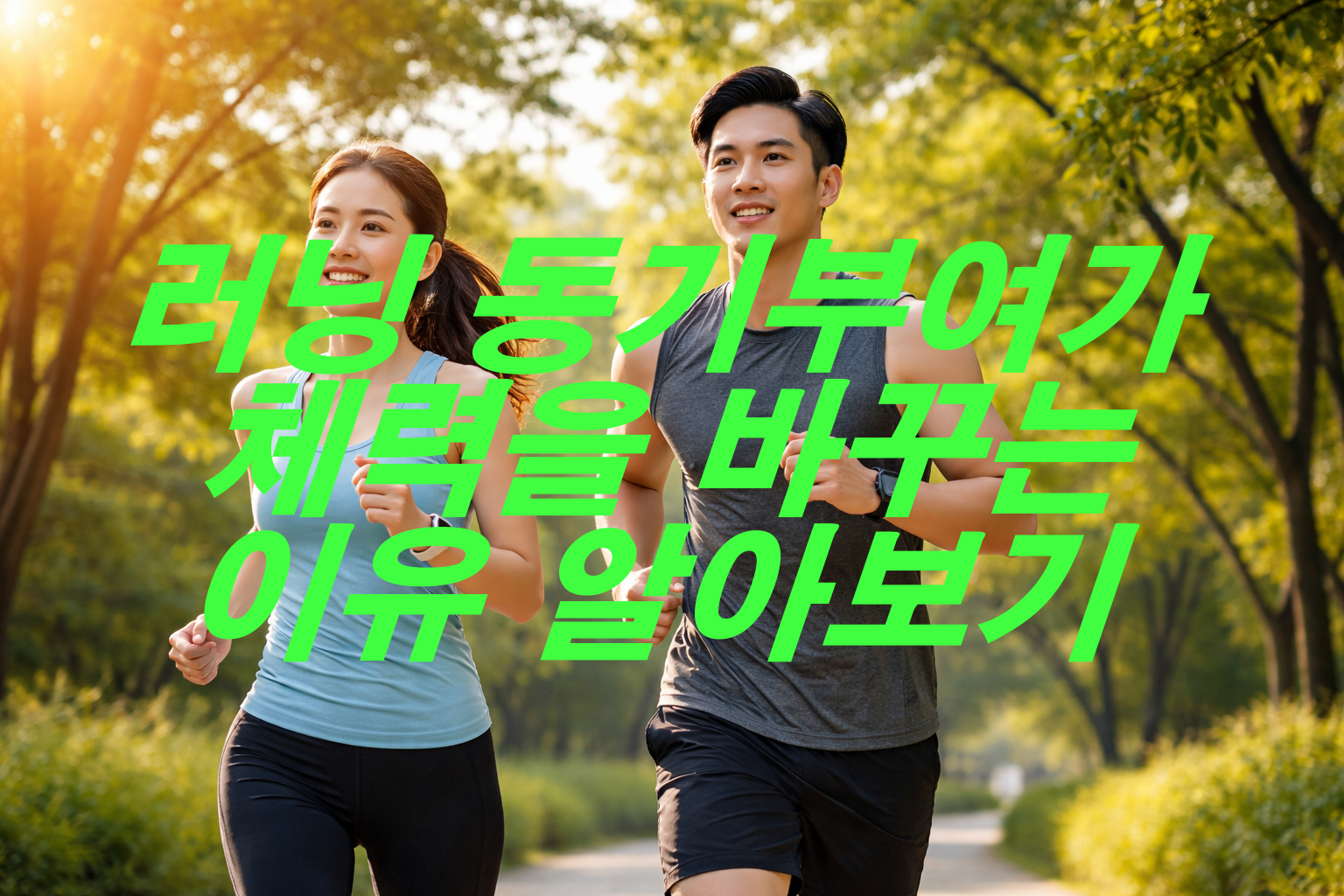 러닝 동기부여가 체력을 바꾸는 이유 알아보기