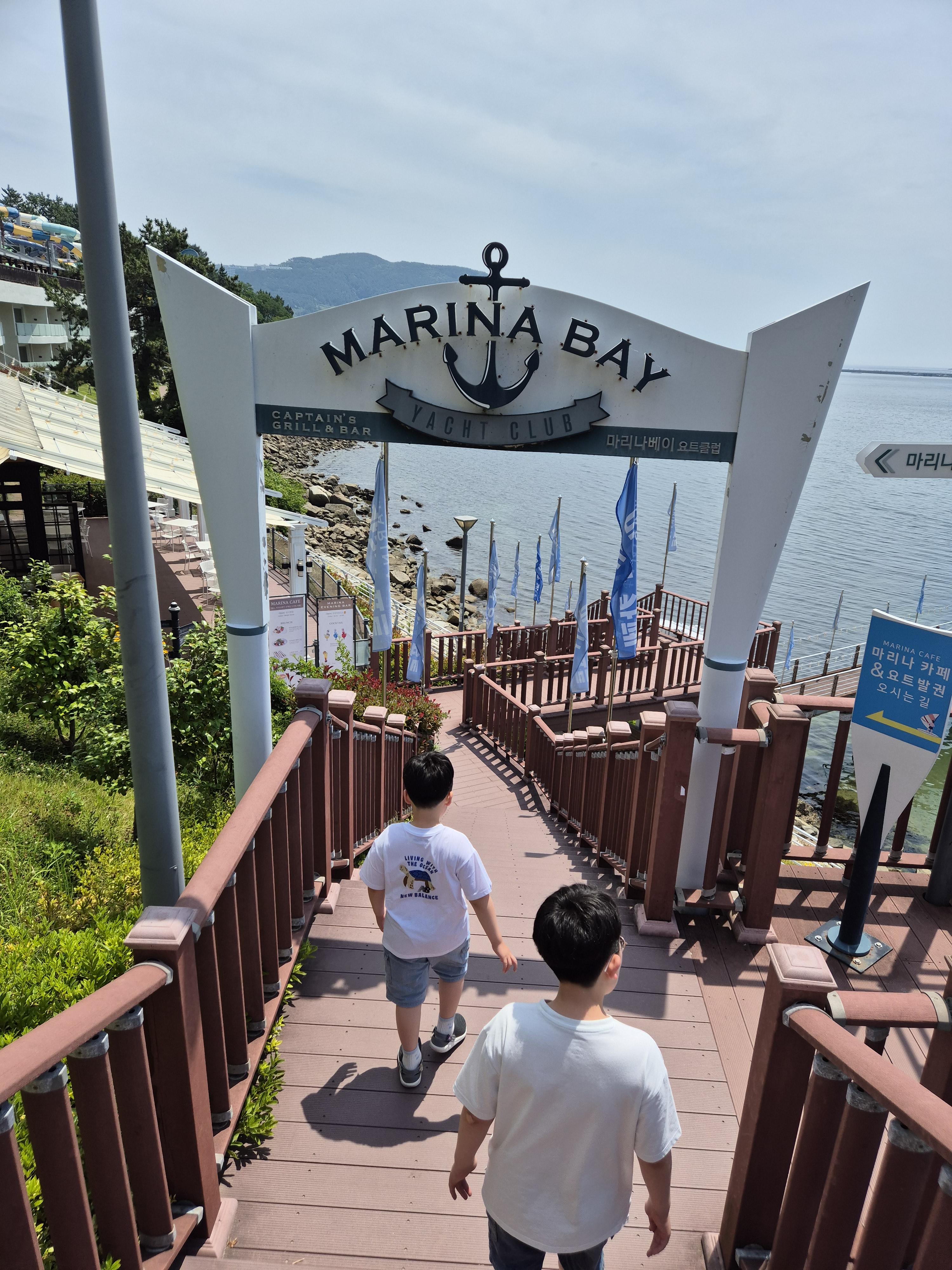 거제 소노캄 마리나 베이 가는길