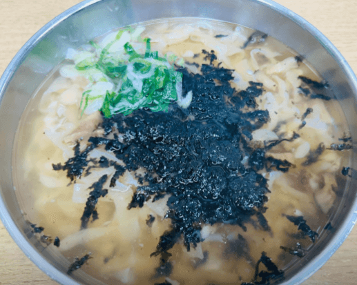 생방송 투데이 손칼국수 4,500원