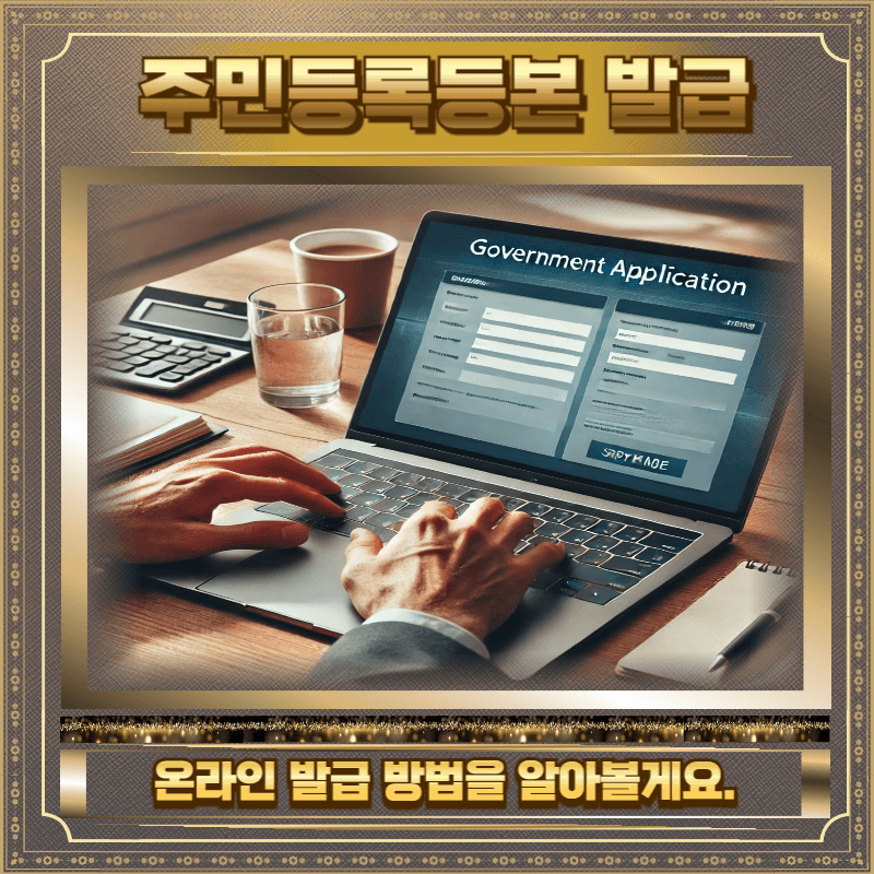 주민등록등본 인터넷 발급