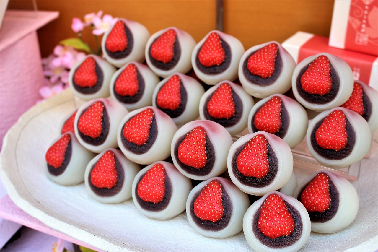 Japan Tokyo Strawberry Mochi