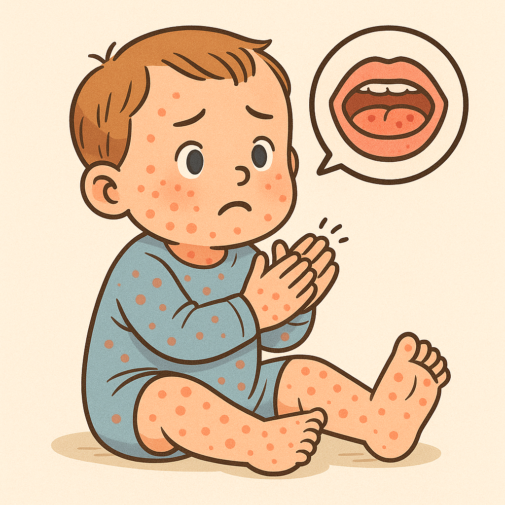 수족구에 관련된 사진