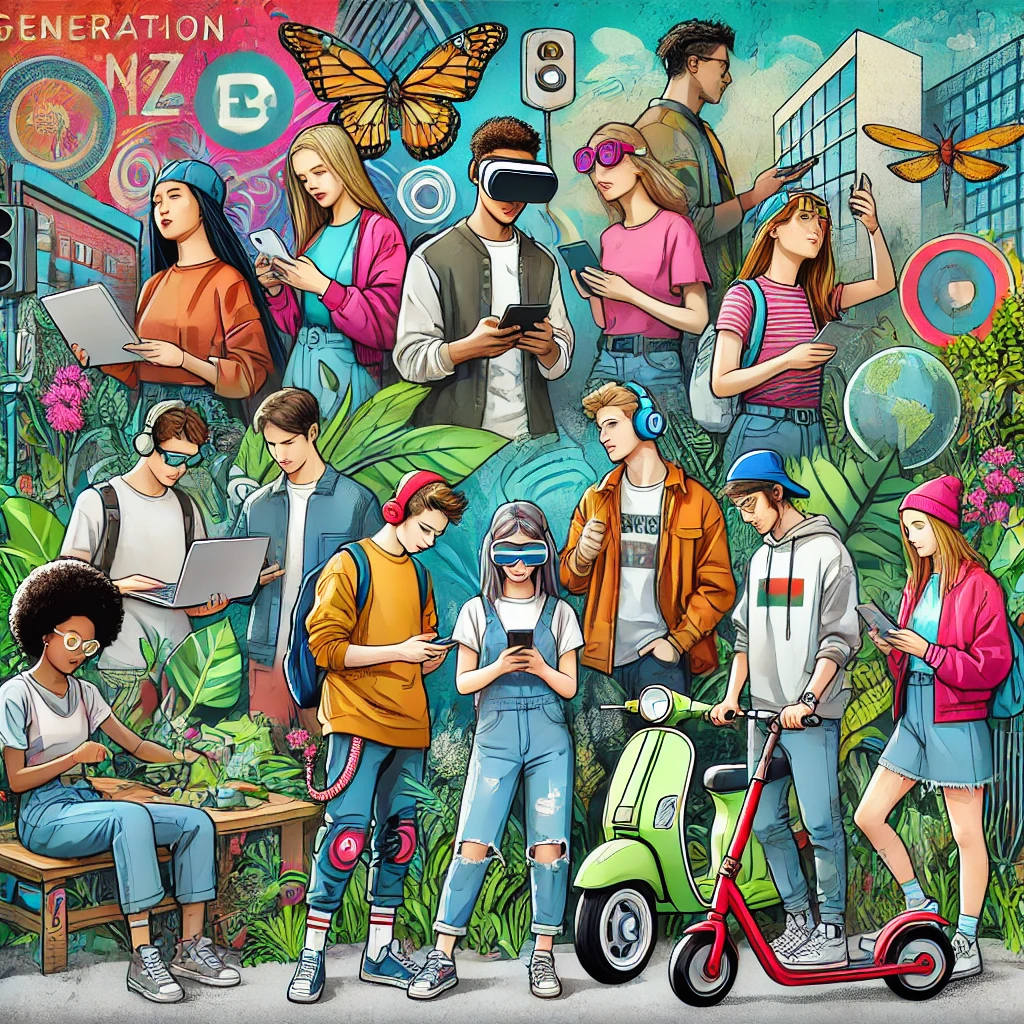 MZ 세대 대표 사진