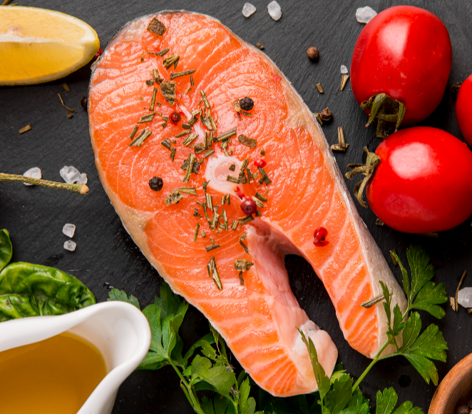 피부 좋아지는 연어