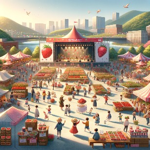 2024 논산 딸기축제 일정 장소 프로그램 공연 가수5