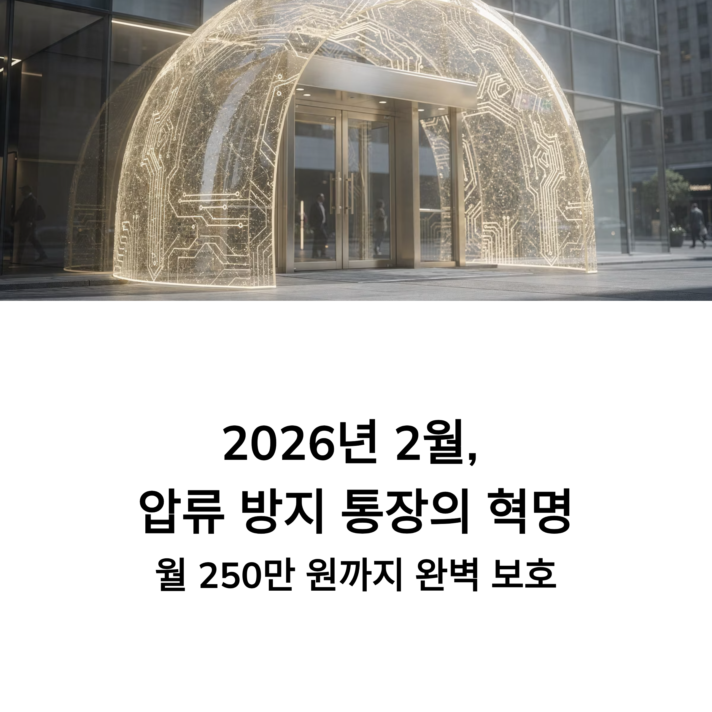 압류 절대 불가! 생계비 계좌