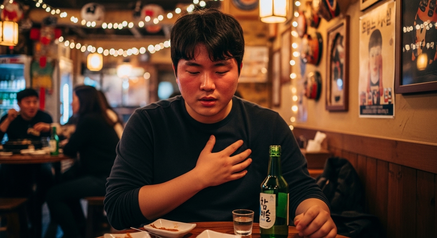 체질에 따라 다른 알코올 분해 능력