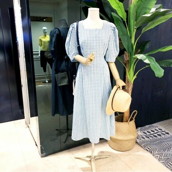 파르베 마인체크cool원피스 50858F20
