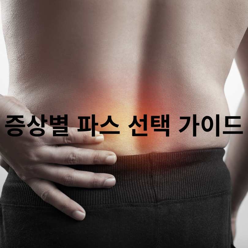 쿨파스와 핫파스의 차이점과 효과적인 사용 타이밍