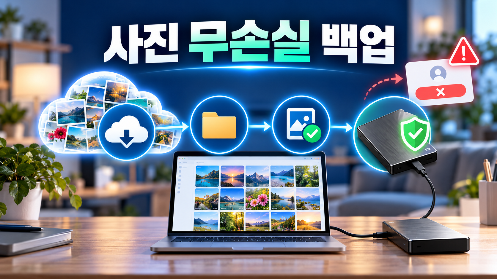 클라우드 구독 해지 전 사진과 파일 안전하게 옮기는 방법 (구글·애플 완벽 가이드)
