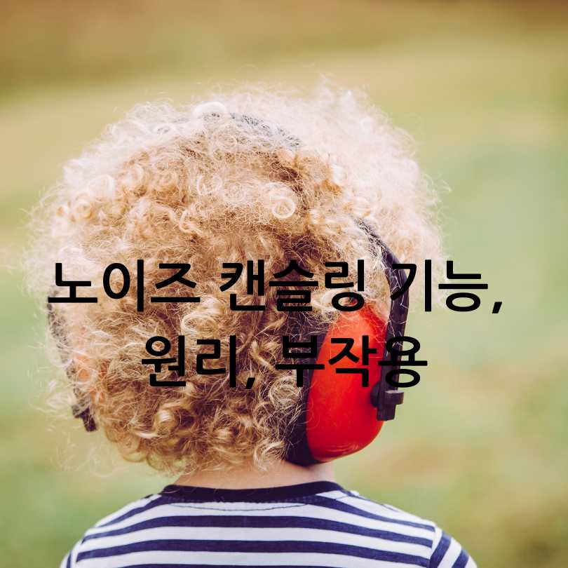노이즈 캔슬링 기능, 원리, 부작용