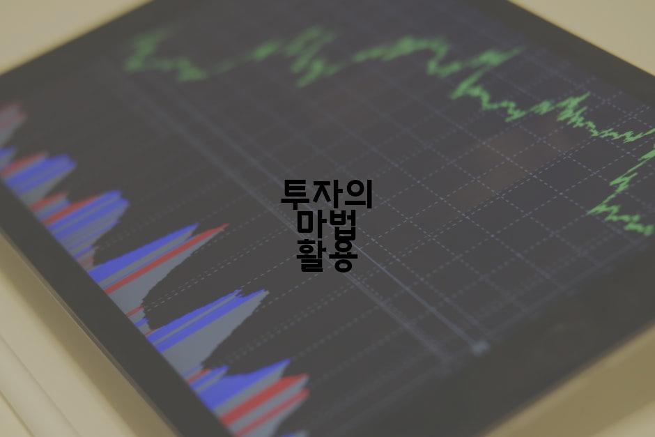 투자의 마법 활용