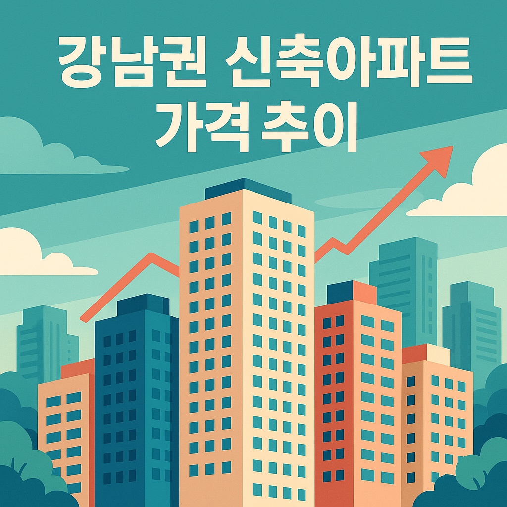 강남권 신축 아파트 가격 변화