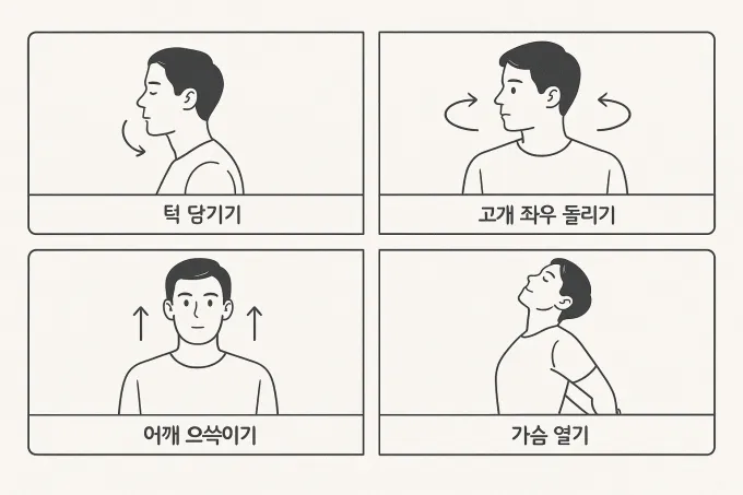 목 스트레칭