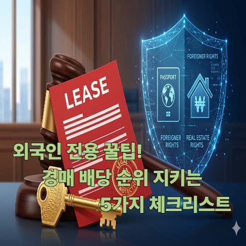 외국인 보증금 미반환 대처법: 전세권 설정 vs 임차권 등기명령