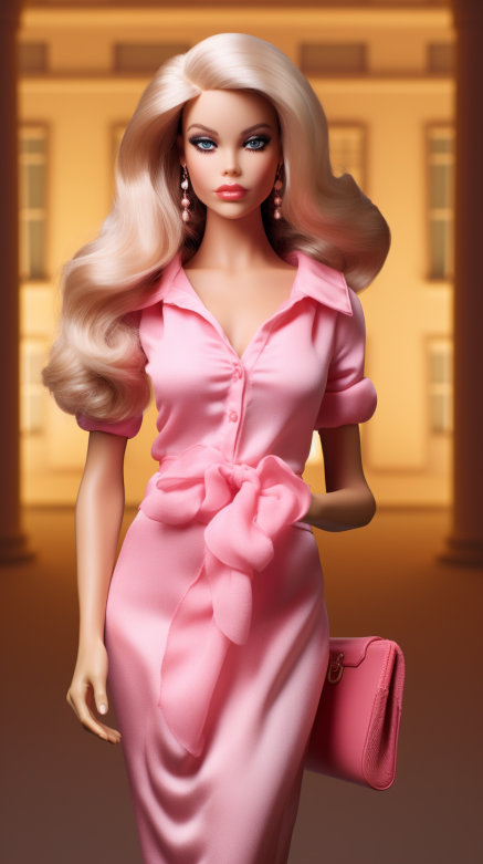 AI 실사 - 바비 인형