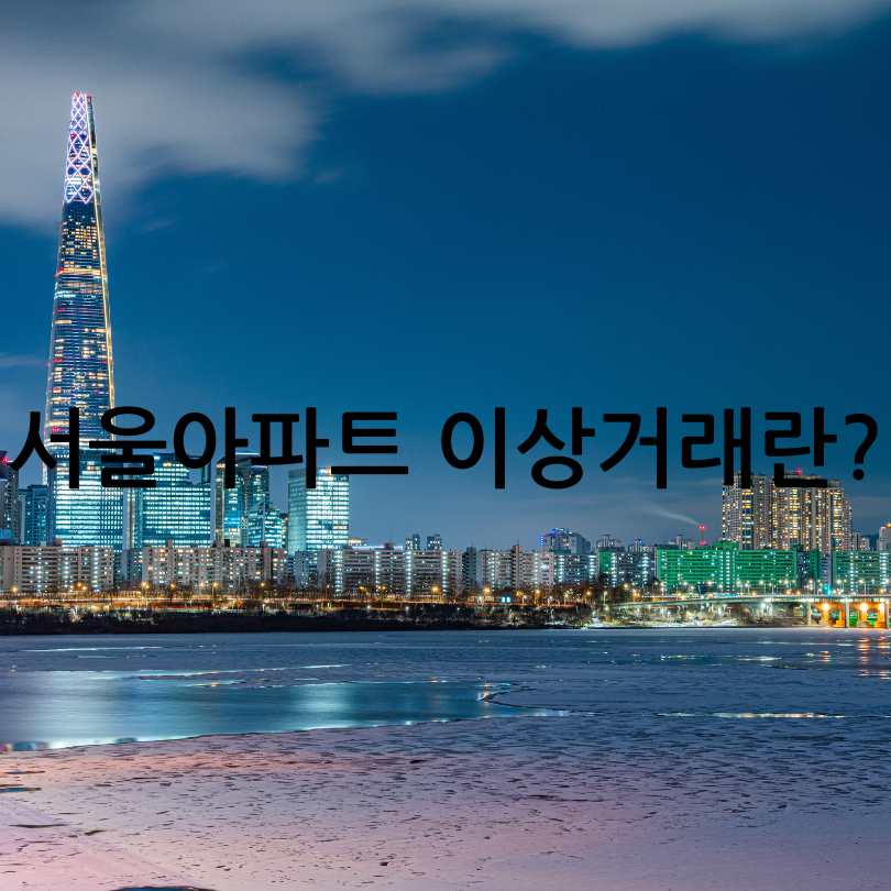 서울 아파트 이상거래 집중 점검