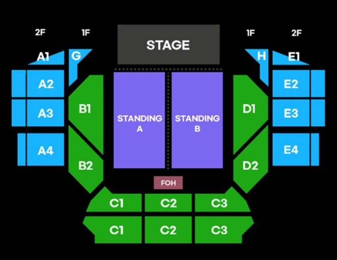 켈라니 콘서트 좌석