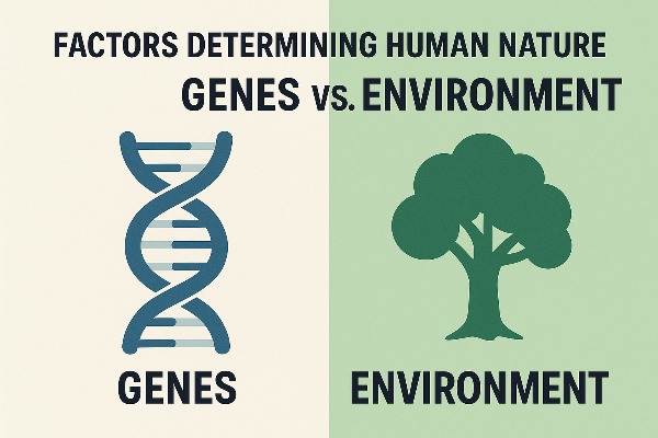 인간 본성을 결정하는 요인: 유전자 vs 환경