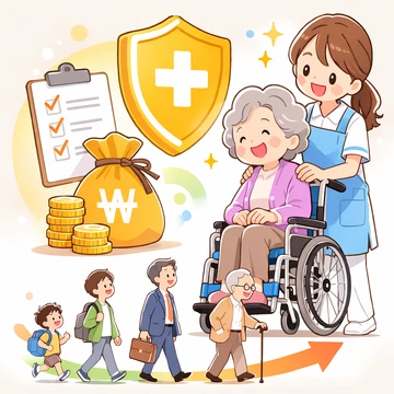 간병인보험 보험료 결정 기준과 연령 영향 설명12