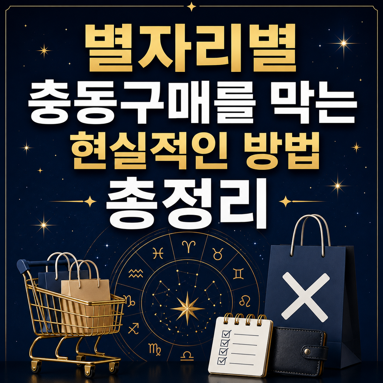 별자리별 충동구매를 막는 현실적인 방법